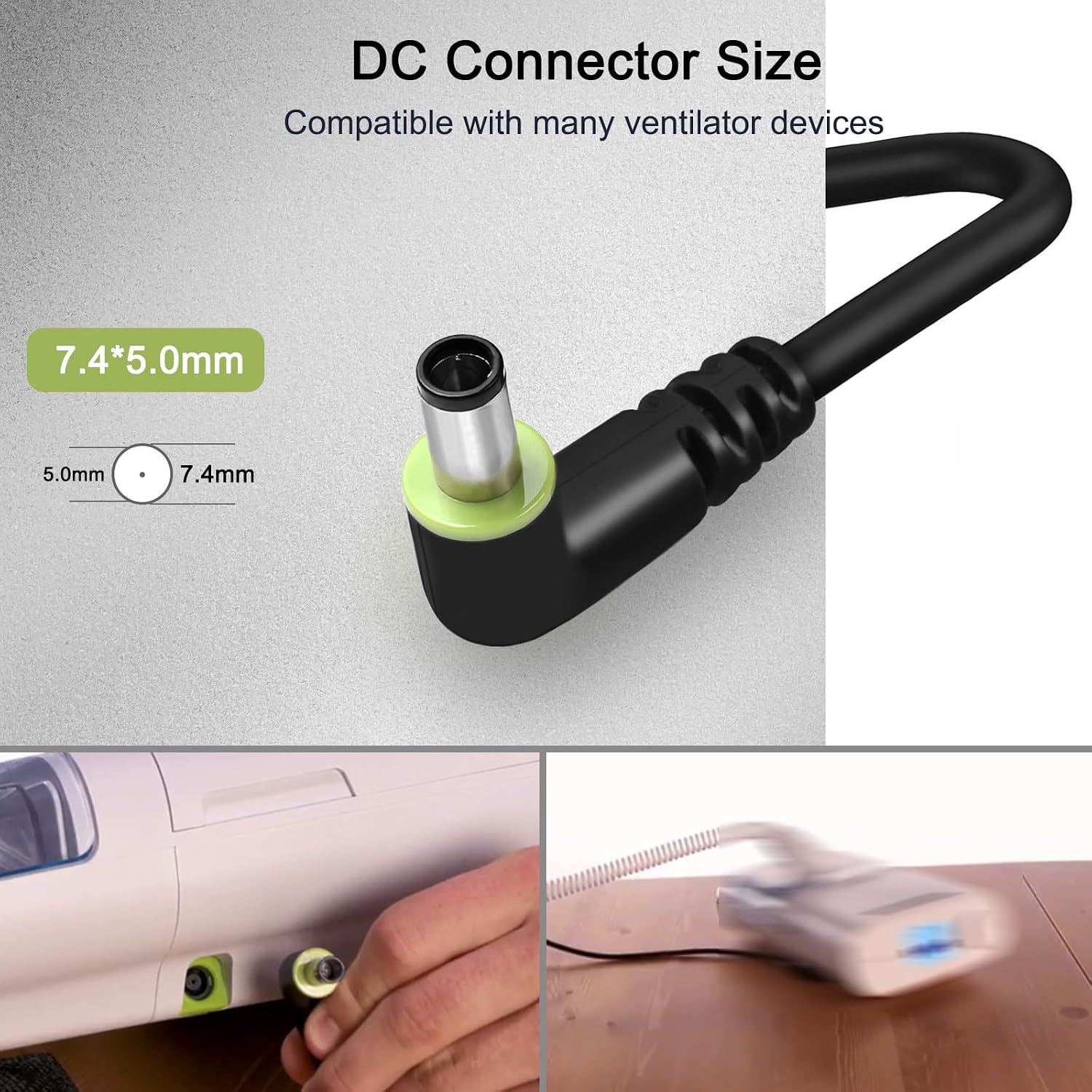12V 6.67A AC Adapter 80W Compatible with DreamStation 2 Auto CPAP Advanced Ref 1144267 Compatible with DreamStation CPAP Auto BiPAP Power Cord MEA080A12C 1118499 1005894 ADE022