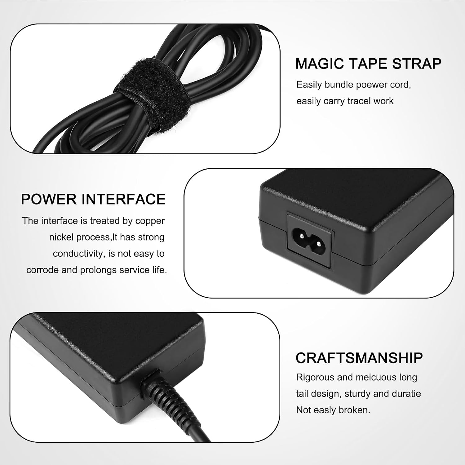 12V 6.67A AC Adapter 80W Compatible with DreamStation 2 Auto CPAP Advanced Ref 1144267 Compatible with DreamStation CPAP Auto BiPAP Power Cord MEA080A12C 1118499 1005894 ADE022