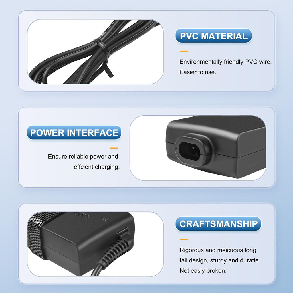 90W AC Adapter Charger Replacement for Resmed S10 Series, ResMed Airsense 10 Air Sense S10 AirCurve 10 Series CPAP and BiPAP Machines Power Supply Cord