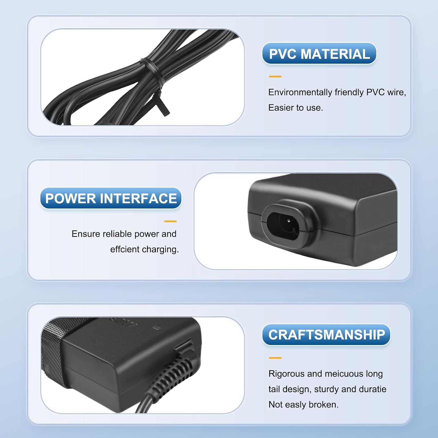 90W AC Adapter Charger Replacement for Resmed S10 Series, ResMed Airsense 10 Air Sense S10 AirCurve 10 Series CPAP and BiPAP Machines Power Supply Cord